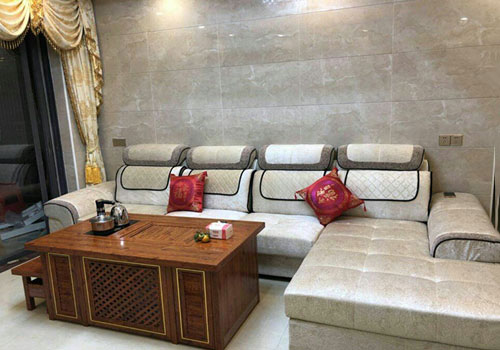 客廳時(shí)尚長(zhǎng)方形全鋁合茶幾柜